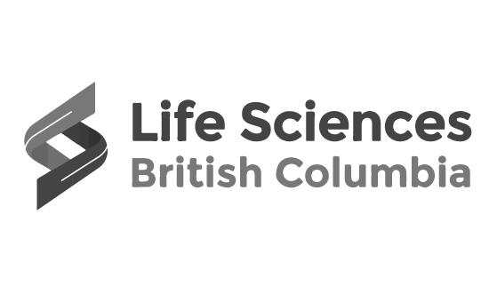 Logo of Life Sciences British Columbia demonstrating our partnership with them.