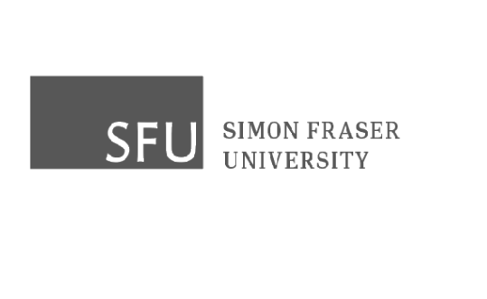 Logo of Simon Fraser University demonstrating our partnership with them.